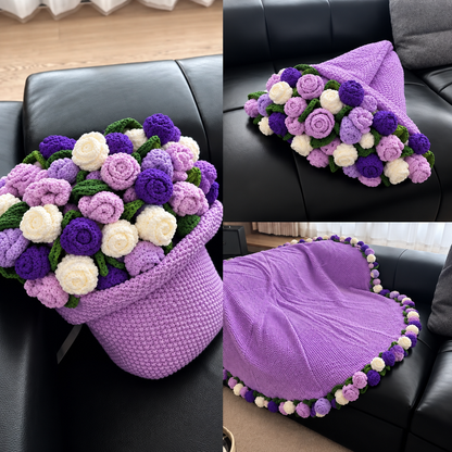 Floréal™ – Le bouquet qui devient plaid
