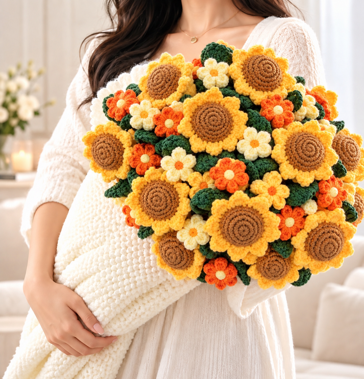 Floréal™ – Le bouquet qui devient plaid